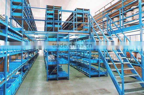 raised steel structure mezzanine floor with TUV