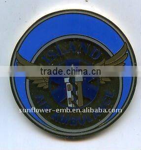 Custom metal badge form factory