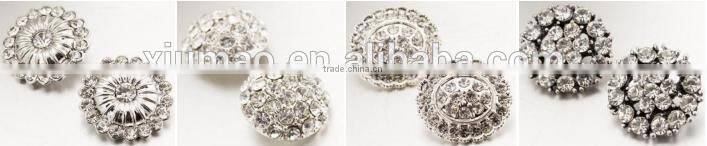 Metal Rhinestone Buttons,crystal button,glitter fashion buttons