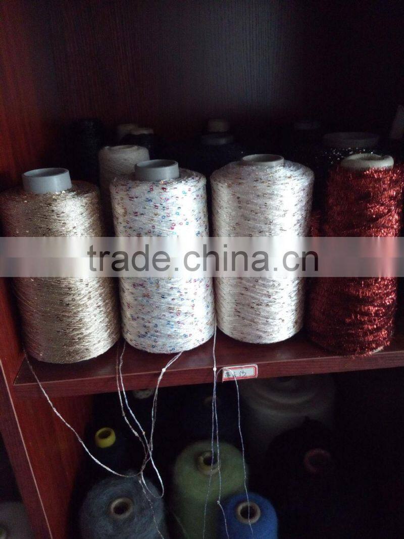 1/1.5nm 64%cotton 36%nylon tape/lily yarn