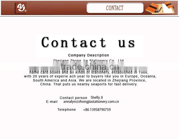 Customized Business Pu folder with calulator