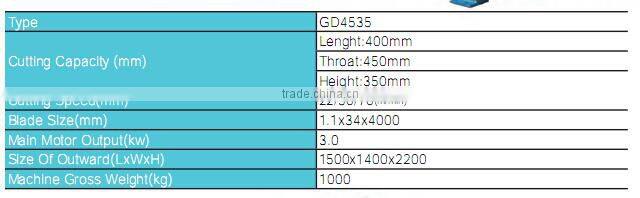 ALMACO all-round size high precision verticlal band saw machine