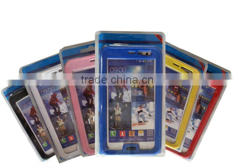 For Samsung Compatible Brand and PC + Silicone Material universal waterproof case for Samsung galaxy note3