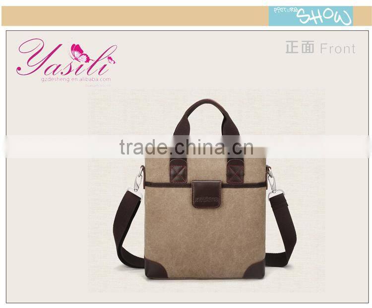 High quality!!! canvas european shoulder bag for men,new posh canvas shoulder bag in Guangzhou