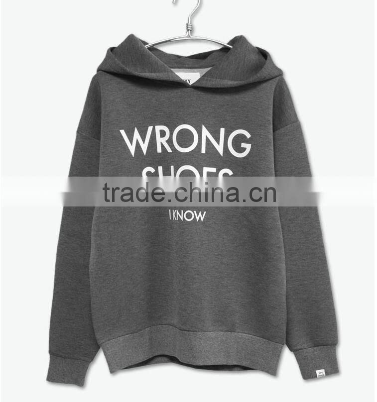 custom fashion mens pullover hoodie without pockets