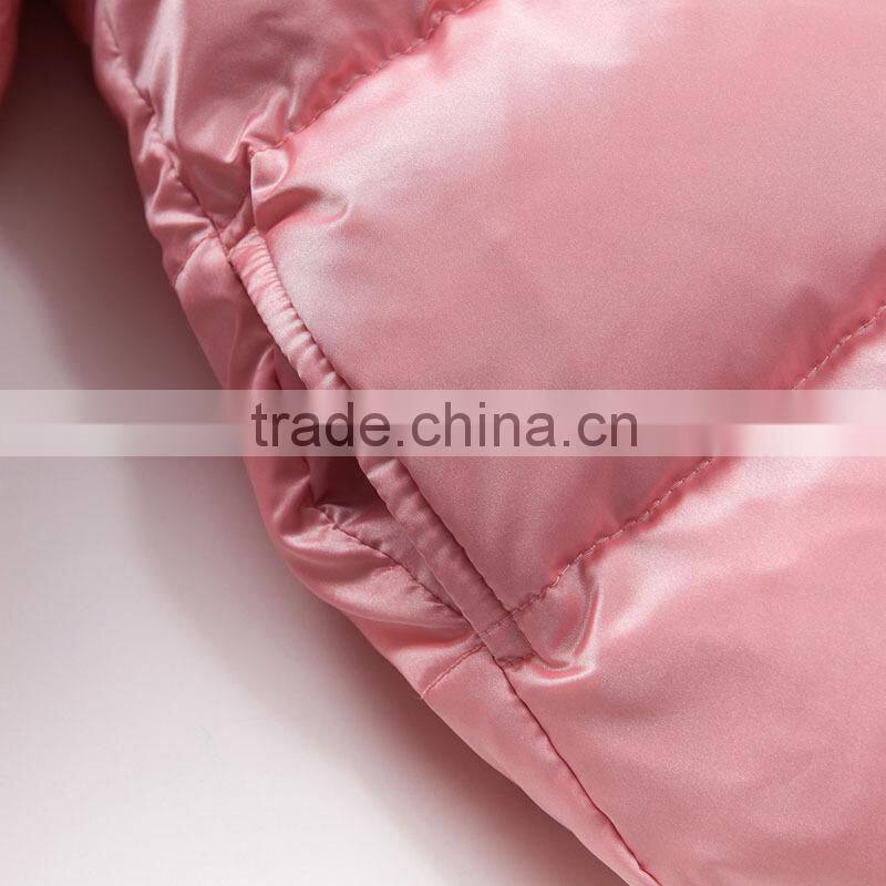 DK0001 dave bella 2015 winter infant coat baby padded jacket girls padded coat girls down coat down jacket