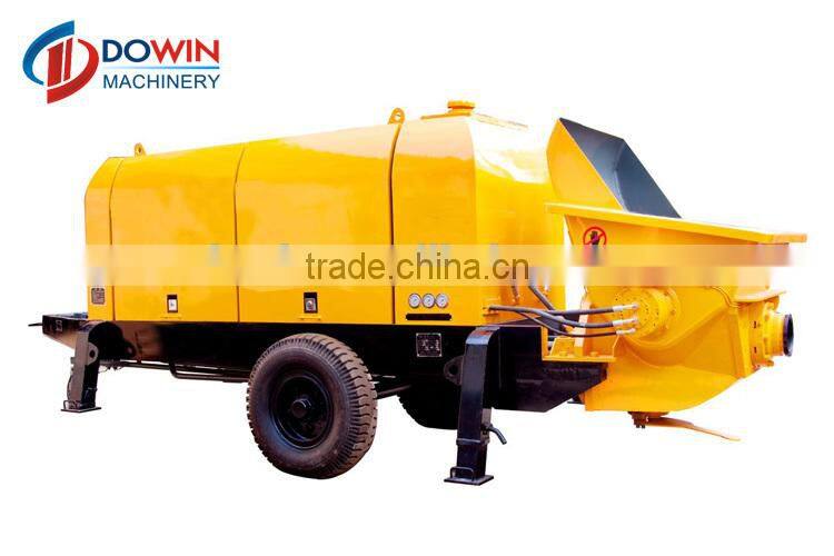 Diesel Forced Concrete Mixer Trailer Pump for Sale