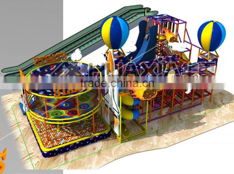 Super slide new design children commercial indoor used playground equipment for sale