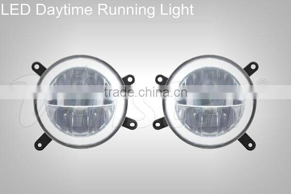 New Design Round DRL Fog Light for Mustang GT LED Fog light for GT LED Fog light plug DRL with DOT&SAE certificates