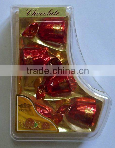 R-005P 5PCS Milk Chocolate in Socks Box