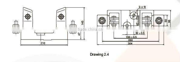 LV Fuse Base RT16-4 fuse box/Fuse Accessories