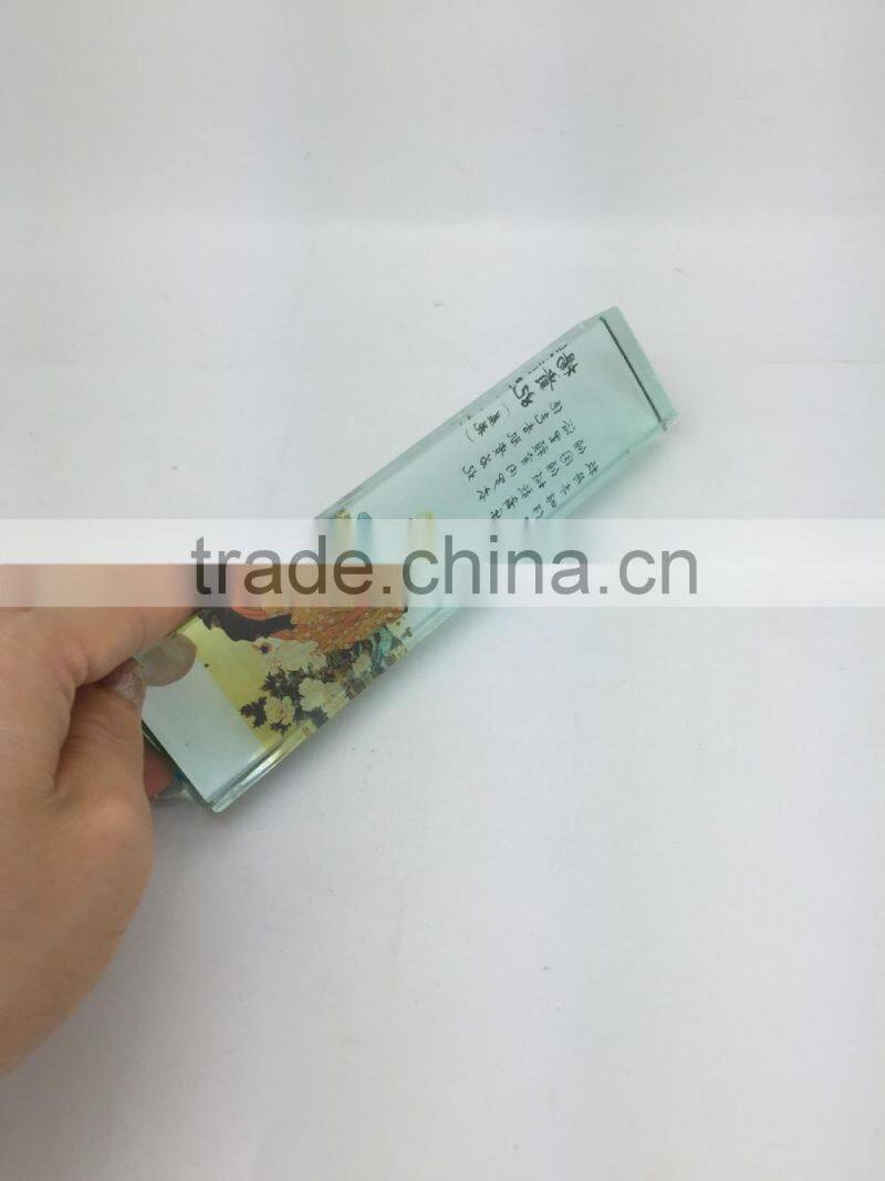 2015 New Design Paperweights, High Quality Customized Glass Crystal Paperweight