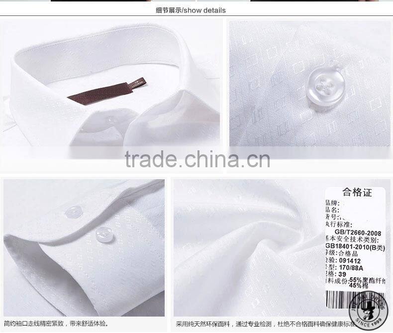 Sky Blue Hot Sell Men's Dress Shirt And Pants, Fitted Dress Shirts In Bulk