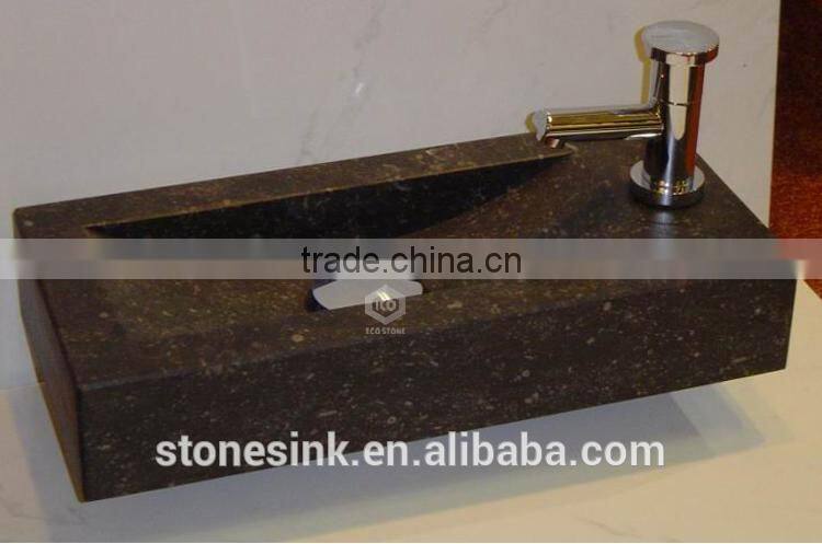 Unique design 654 granite wall hung sinks