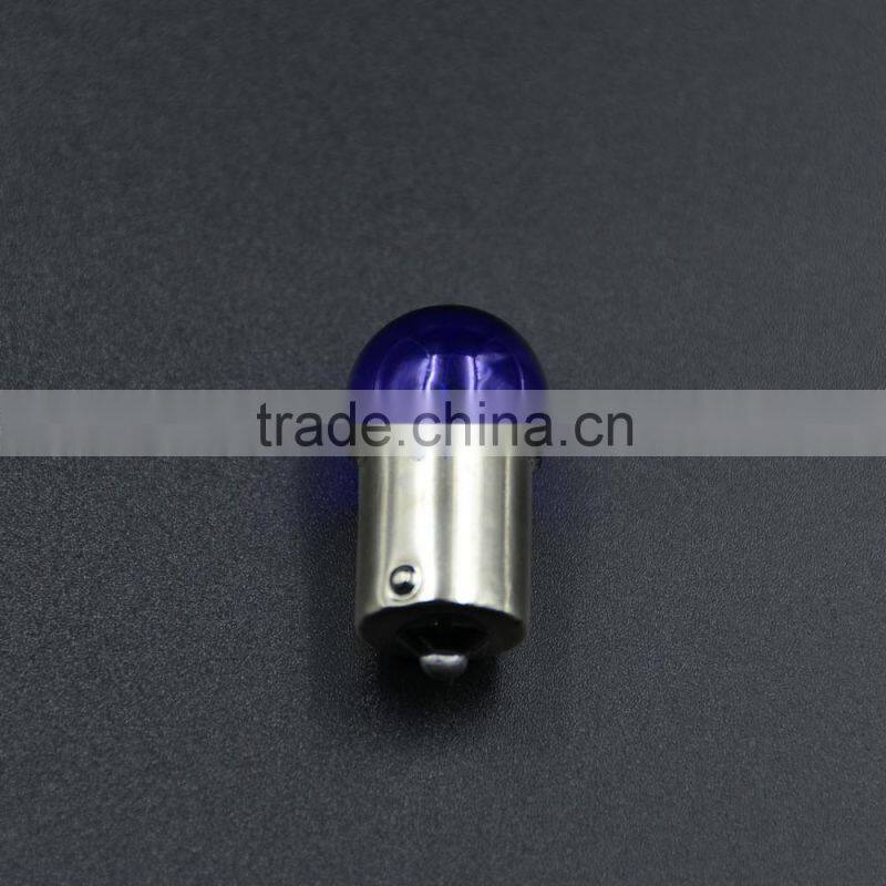 Easy install 10/5W 12V BA15S Blue Halogen Bulb Car Light Motorcycle Fog lights Turn Signal Lights