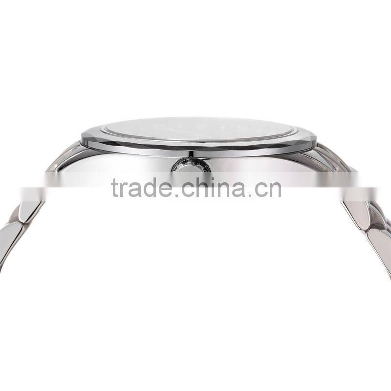 Man's 5atm Waterproof Watch With Sapphire Crystal and Solid Stainless Steel Case and Band