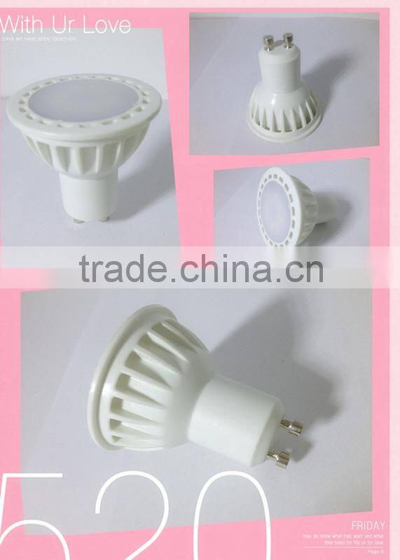 GU10 Plastic&Alu led spotlight