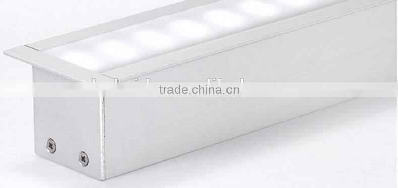 Large recessed or pendant install aluminum profile for cooling led strip