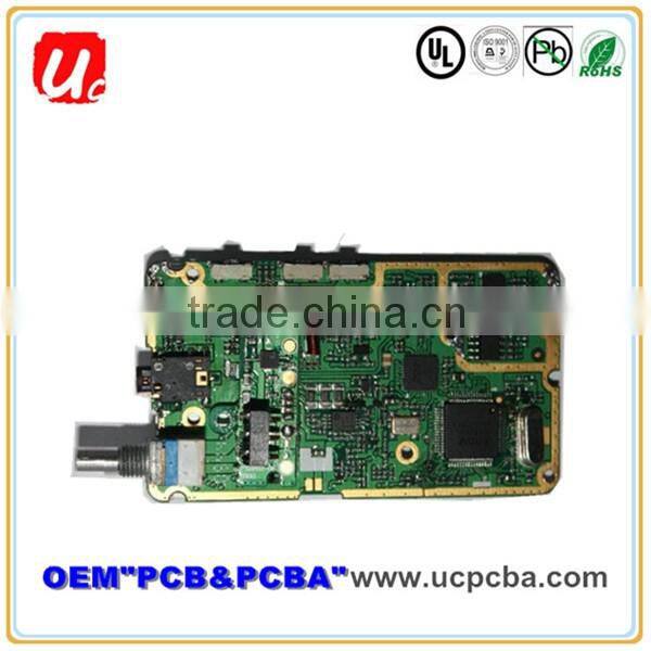 UC high quality 4 layer pcb assembly, ROHS OEM PCBA