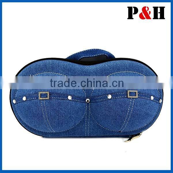 fashion EVA beautiful hard case travel bra case