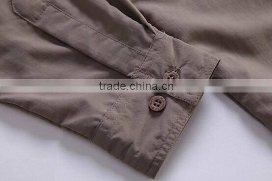 Men's Vented Camping Hiking Fishing Moisture wicking Compressed Breathable Shirt