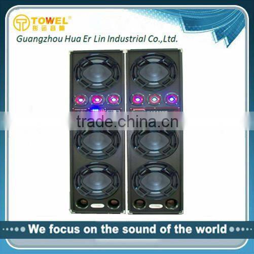 2.0 Active Stage Audio Speaker For Sale PA Speaker China DJ Equipment mp3 player with built in speaker