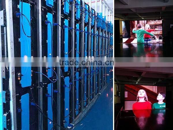 Full color indoor P5 hire led display with fact lock cabinets