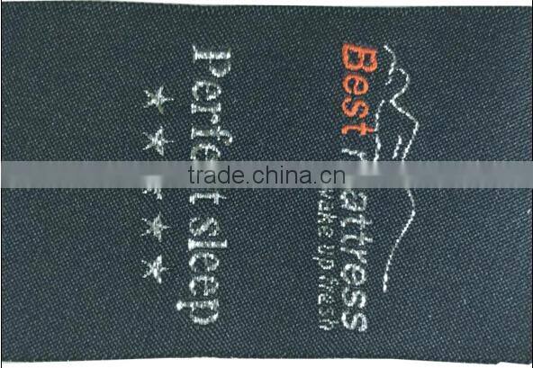 factory direct main label woven labels for bags factory sale labels for purses