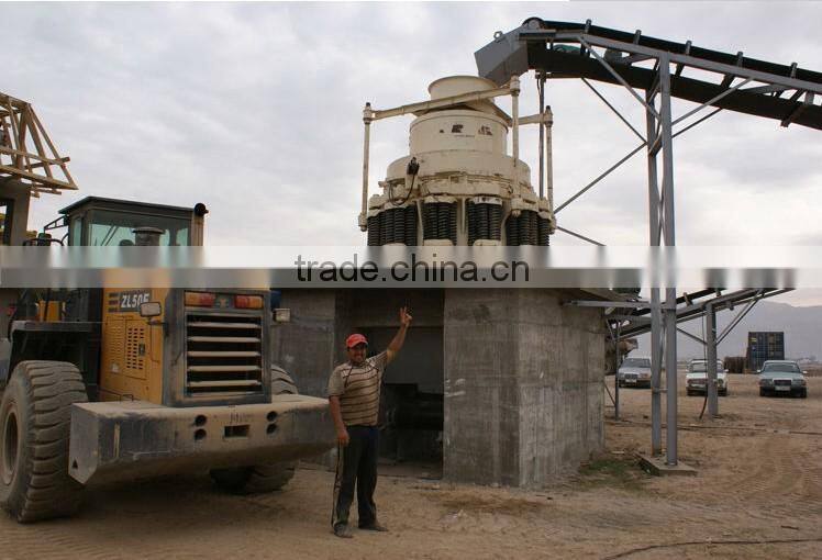 new design Multi- cylinder Hydraulic Cone Crusher for sale with BV for ore beneficiation