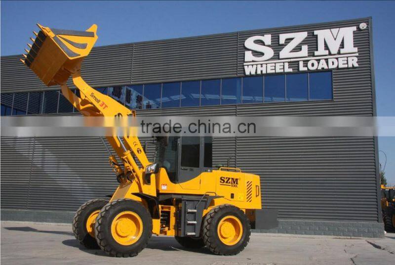 Construction equipment wheel loader SZM 930L with acessories
