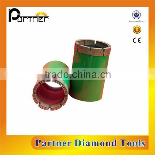 AQ BQ 10mm segment F12 hardness diamond core cutter drill bit