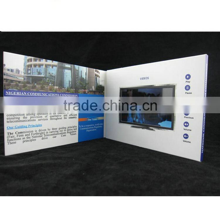 New 2015 product idea hot sale video greeting card buy from china