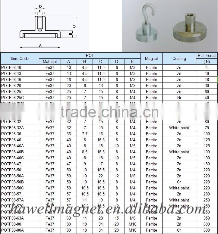China rare earth magnet hooks