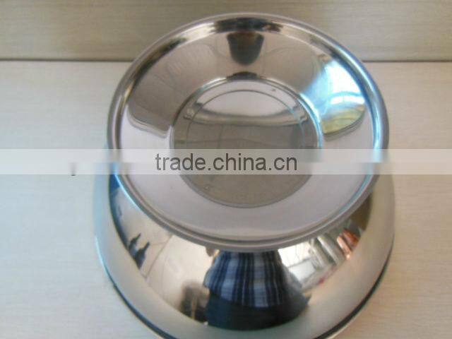 Hot sale Stainless steel champagne bowl, single wall designed ice bucket for wine