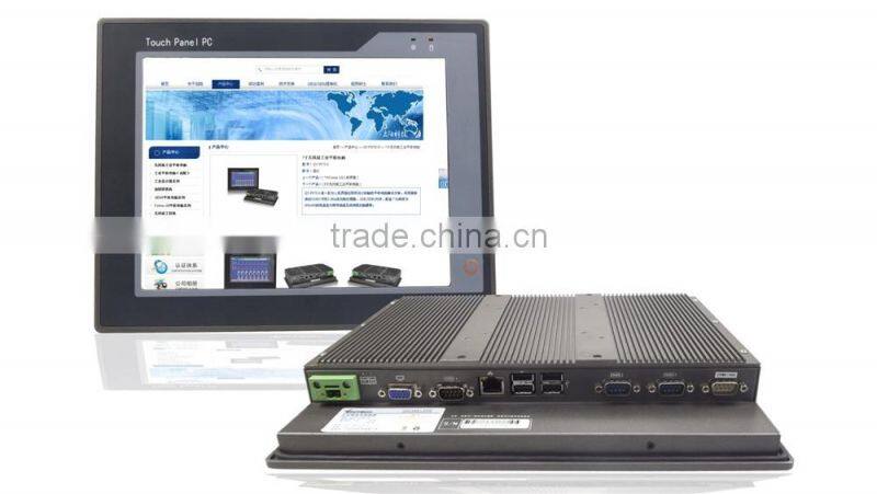 12.1 inch Atom N2600 dual-core 1.6Hz 2G RAM embedded touch screen panel pc