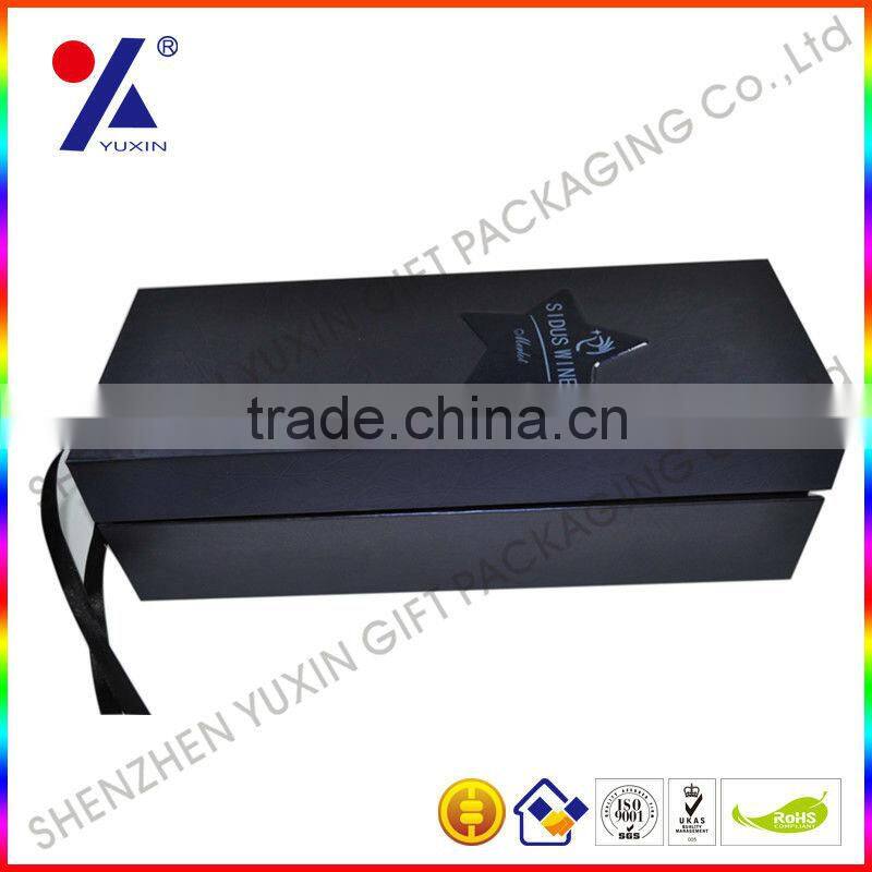 paper wine box /OEM/Factory price/MOQ1000pcs/Free sample