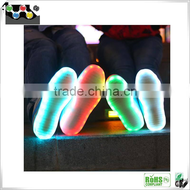 High Quality Comfortable LED Light Casual Shoes Universal For Boys And Girls