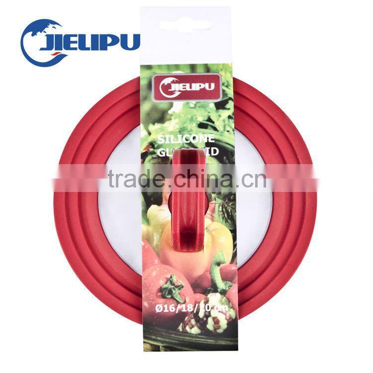 silicone glass lids for varity size