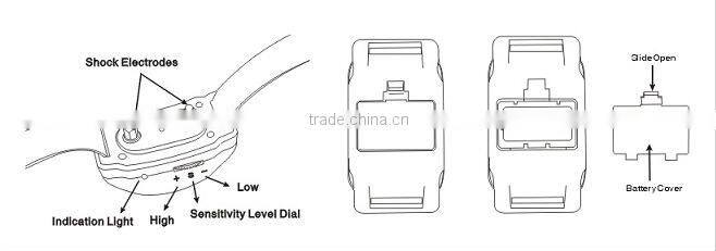 Mini Design !!! Anti Bark Collar JF-852