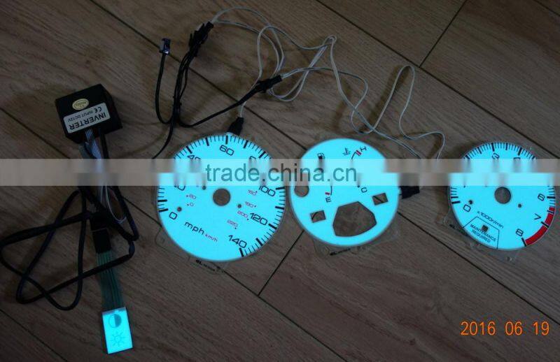Safe and steady EL car gauge / EL car dashboard / EL auto Meter