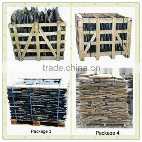 Decorative random tile quartzite slabs