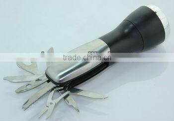 Flashlight With Multi function Tool