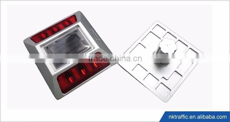 High Quality Reflective Flashing Aluminum LED Solar Cat Eyes Road Stud