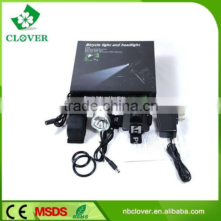 Bicycle Accessory Aluminum alloy rechargeable 20000 lumen led bicycle light