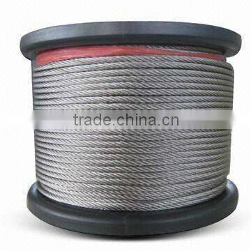 6x19 Stainless steel wire rope