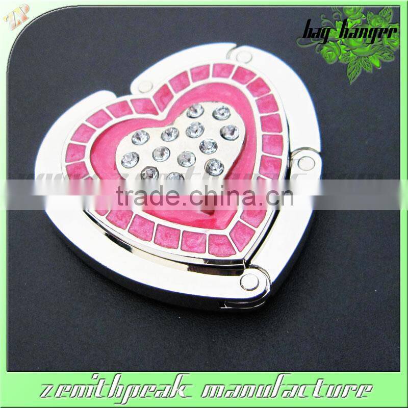 2016 High quality square folding purse hanger in blank