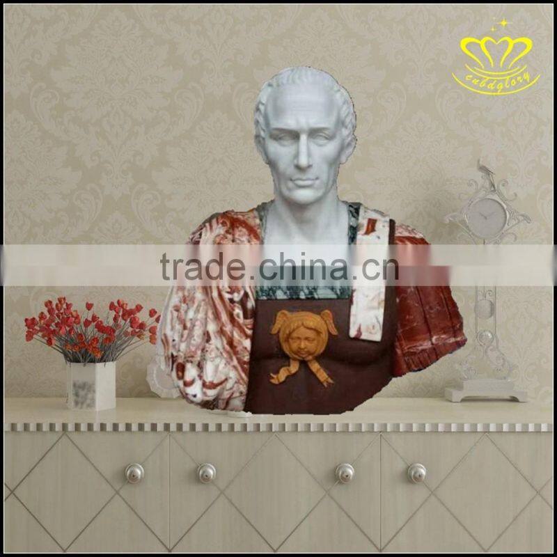 Western character statue Home Furnishing marble bust European indoor decoration