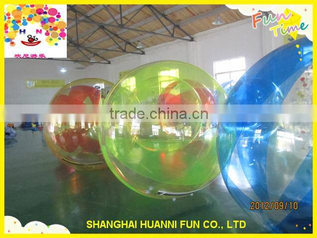 2015 Colorfu Roll Inside Inflatable Ball price/ Plastic Inflatable Water Walking Ball China