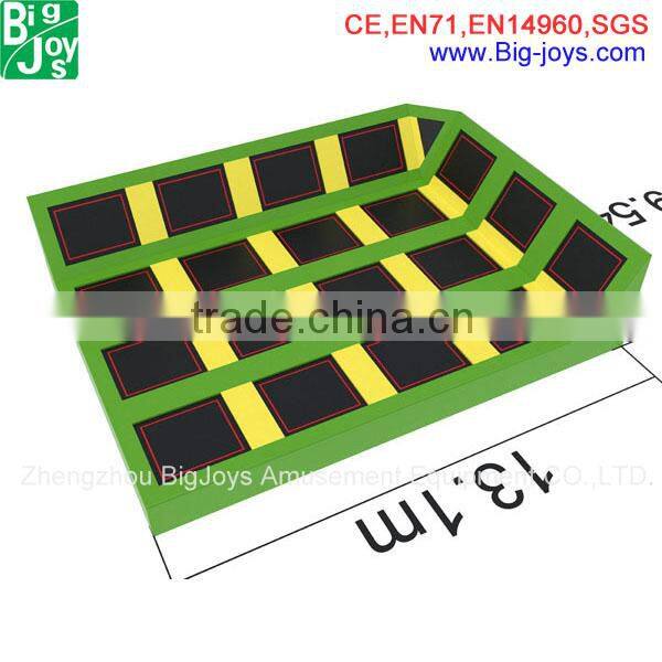 Popular customized trampoline park equipment made in China