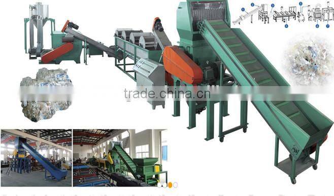 Waste Hdpe Film Reclaiming Equipment Recycling Crushing And Washing Disposal Machine